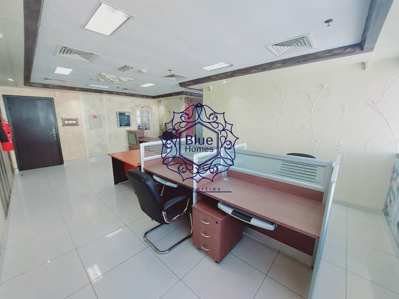 CHILLER FREE FURNISHED OFFICE FOR RENT