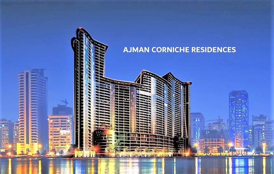 Best offer! Sea View spacious 3Bedroom Hall Duplex w/ maid's room in Ajman Corniche Residences.