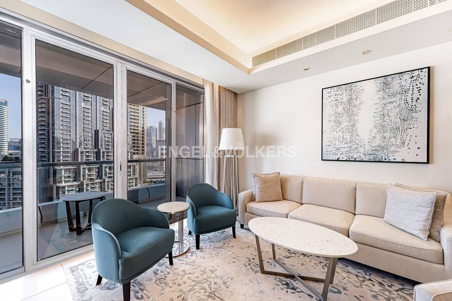 شقة في فندق العنوان وسط المدينة،وسط مدينة دبي 1 غرف 3100000 درهم - 6853086