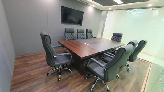 Office for Rent in Business Bay, Dubai - 200sqft Serviced Furnished Office Near Metro Station