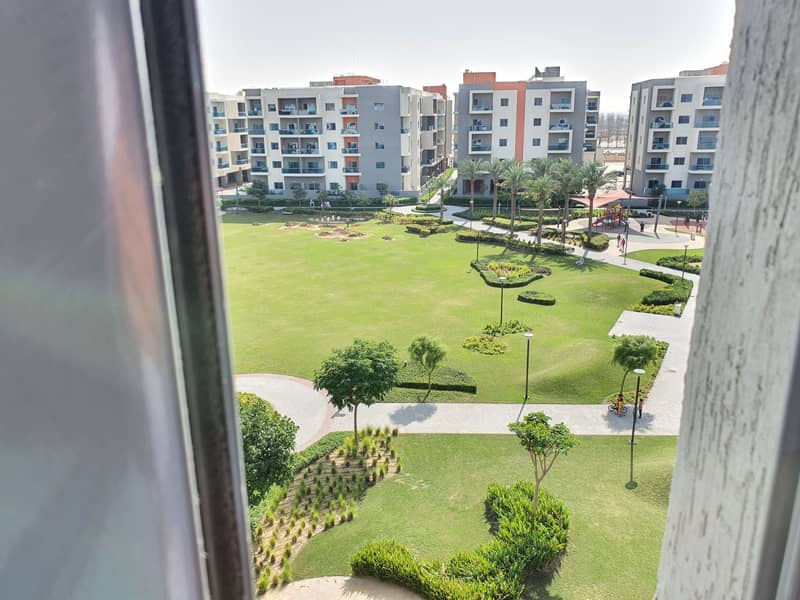 Brand new 3bhk with all facilities in wasl Green Park ras al khor Dubai just 83500AED 12CHQS