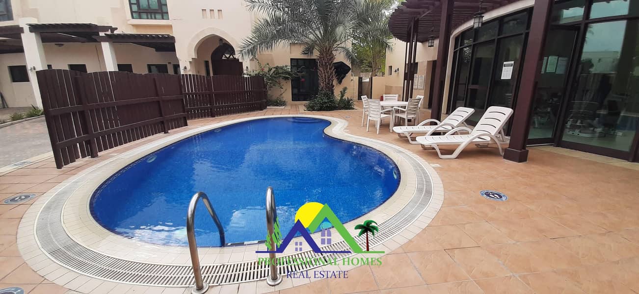 Gated community villa| Gym and swimming pool| private yard & Garden space