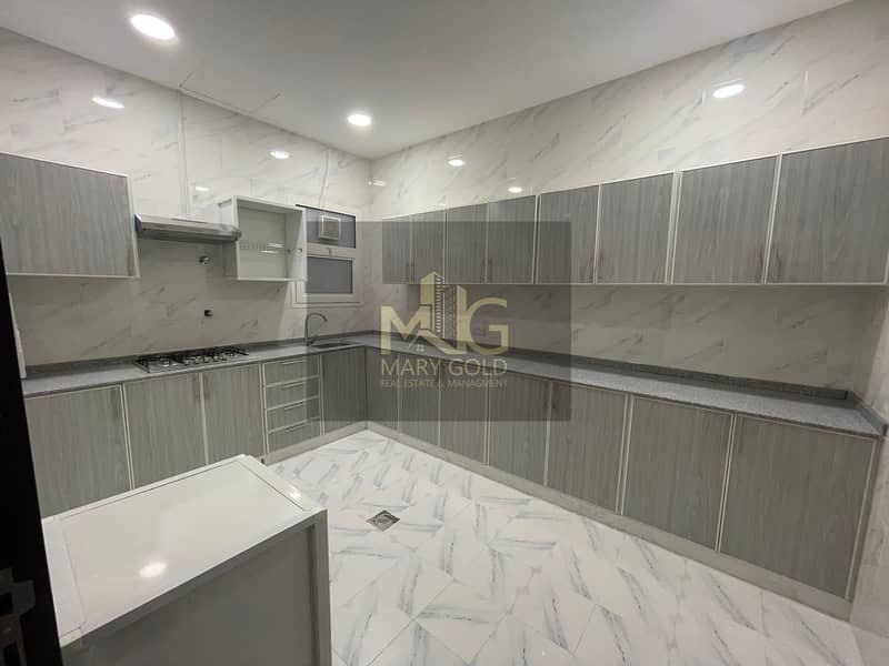Brand new luxury apartment available for rent in al Rahba   45000 AED