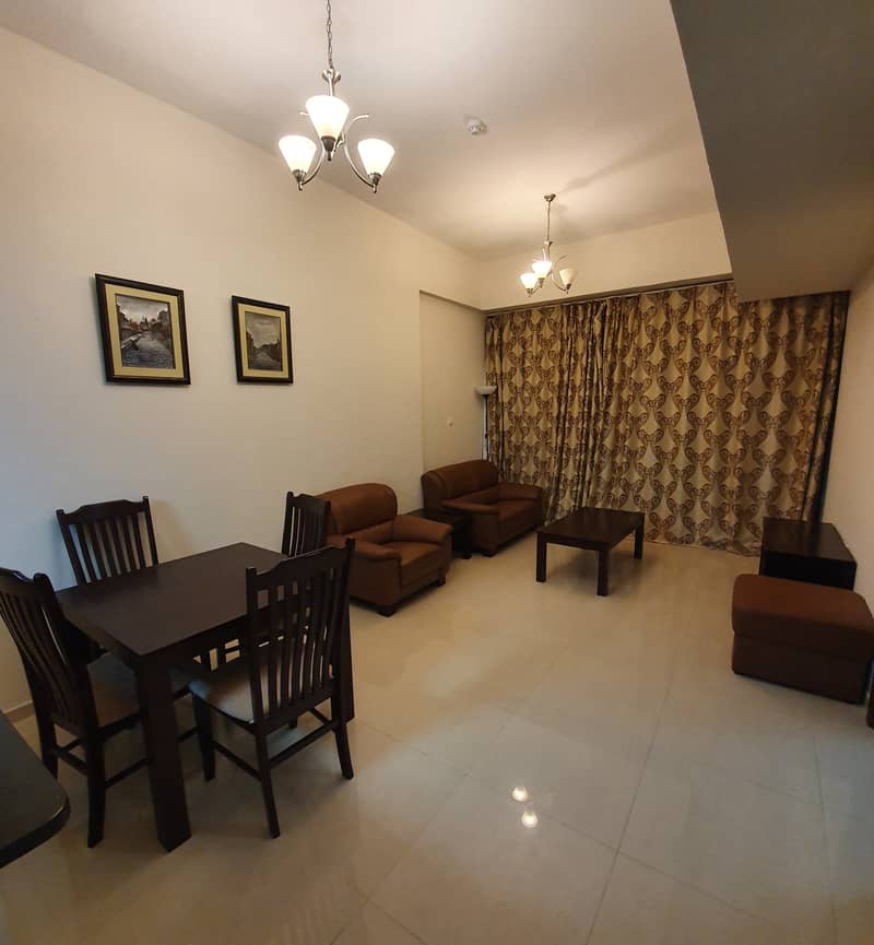 Elite 9 // Furnished One Bedroom For Rent ( Golf Course View)