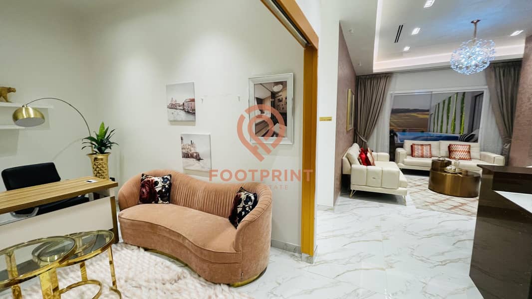 Fully furnished 1 Bed appartment  | 1% monthly payment plan