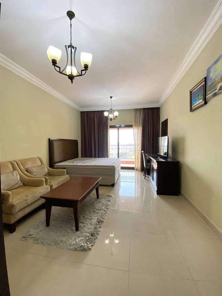 Sea View-Spacious fully furnished Studio - AED 28,000