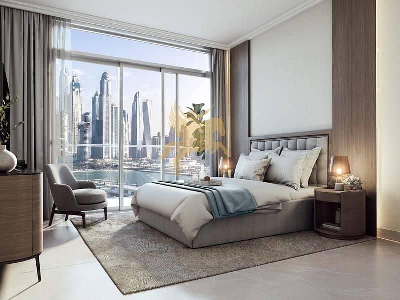 位于迪拜港，艾玛尔海滨社区，皇宫海滩公寓 1 卧室的公寓 2500000 AED - 6795220