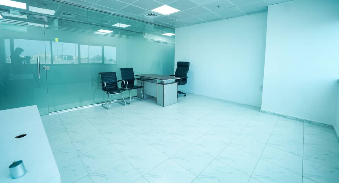 OFFICE SPACE FOR RENT, FREE WIFI DEWA, NO DEPOSIT, NO COMMISSION