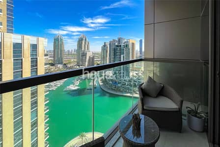 شقة 2 غرفة نوم للايجار في دبي مارينا، دبي - شقة في رقم (٩)،دبي مارينا 2 غرف 185000 درهم - 6869430