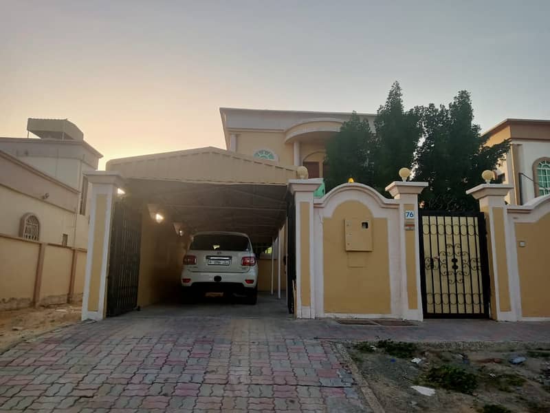 Villa for sale at ajman al rawda 3 with electricity 5000 sqft close to the main road two floors
