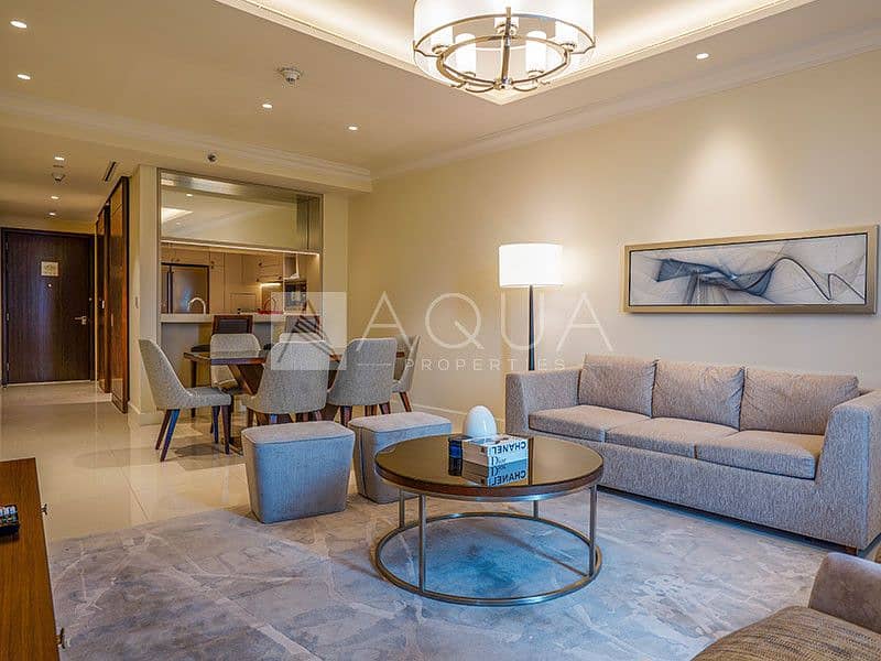 位于迪拜市中心，谦恭公寓喷泉景观综合体 2 卧室的酒店式公寓 5200000 AED - 6871751