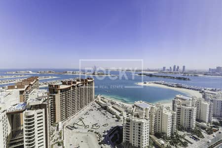 Studio for Rent in Palm Jumeirah, Dubai - Sea View | Fully Furnished | High Floor