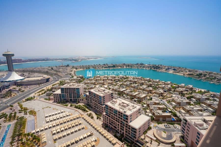 位于滨海岛，费尔蒙特滨海公寓 3 卧室的公寓 8200000 AED - 6876687