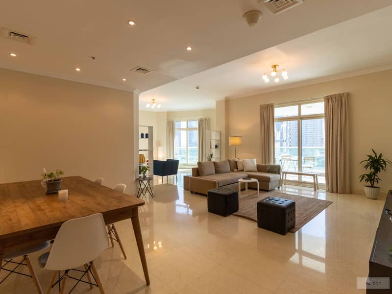 位于迪拜码头，滨海塔楼 3 卧室的公寓 3400000 AED - 6877813