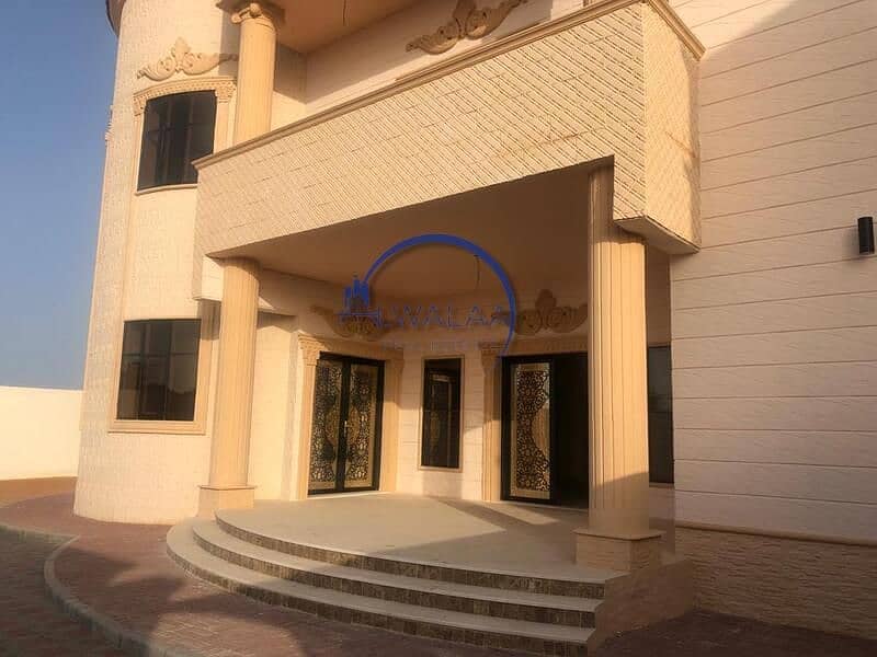 For sale a new corner villa in Al Ain, Falaj Hazaa