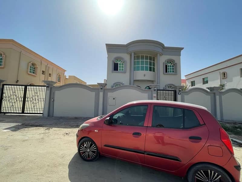 5 BEDROOMS HALL MAJLIS MAIDROOM LARGER 2 KICEN 6400 SQFT VILLA FOR RENT AL RAWDHA AJMAN