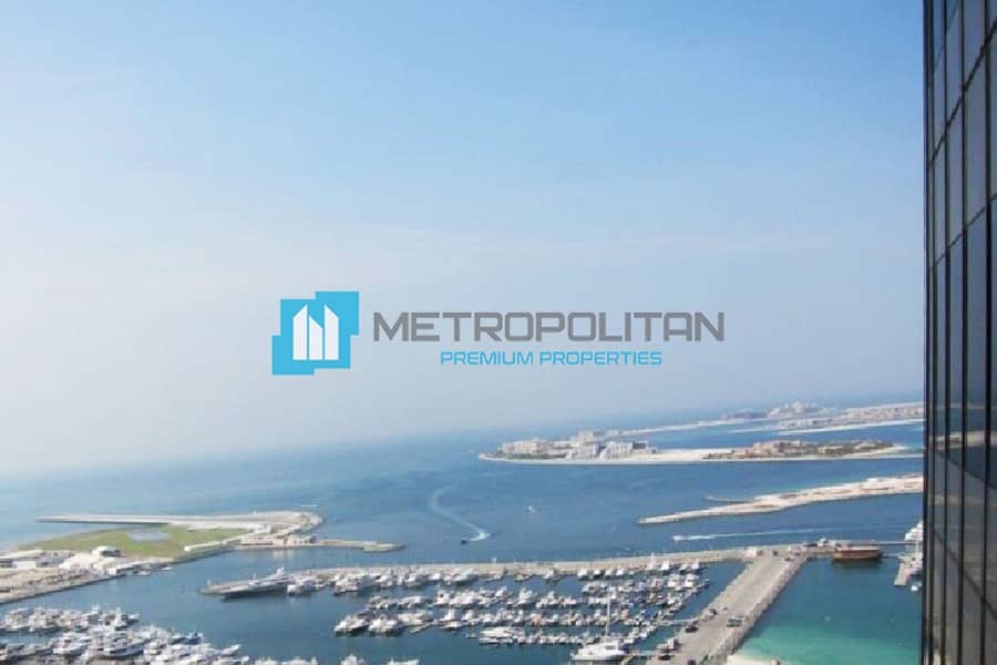Квартира в Дубай Марина，Океан Хейтс, 2 cпальни, 1800000 AED - 5741854