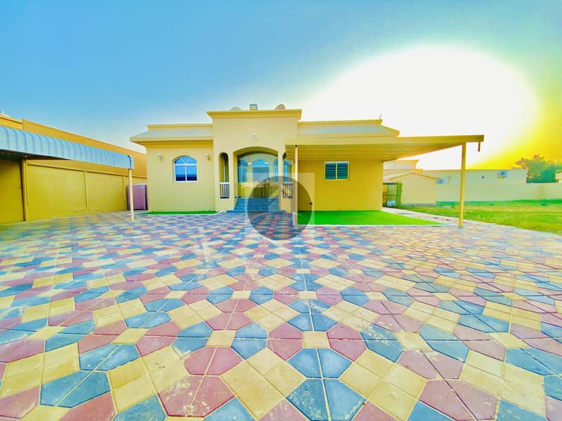 luxurious 4-BR villa || with separate made room || huge garden  & elegant parking space || call