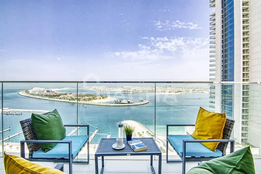 位于迪拜港，艾玛尔海滨社区，日出海湾公寓，日出海湾1号塔楼 2 卧室的公寓 290000 AED - 6885216