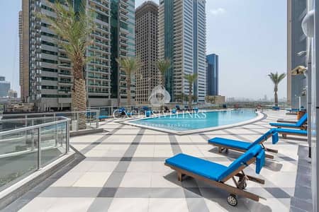 فلیٹ 2 غرفة نوم للايجار في دبي مارينا، دبي - شقة في برج الشعلة دبي مارينا 2 غرف 110000 درهم - 6849843