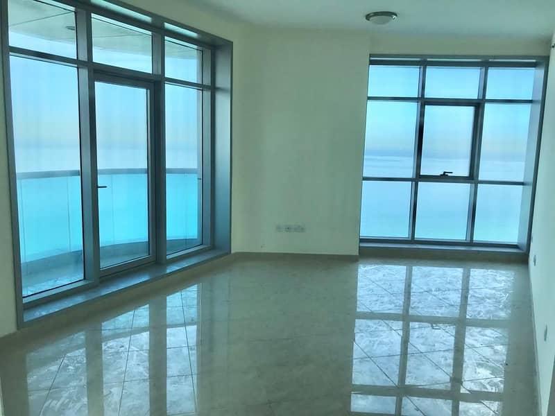Very good and super deal on corniche residence Two  bedroom full Sea View Open view free GYM FREE AC FREE PARKING