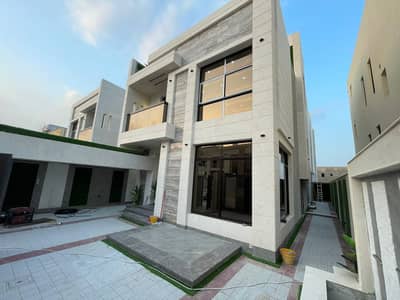 5 Bedroom Villa for Rent in Al Alia, Ajman - Villa for rent, first inhabitant, including electricity, water and air conditioners, first ground floor,