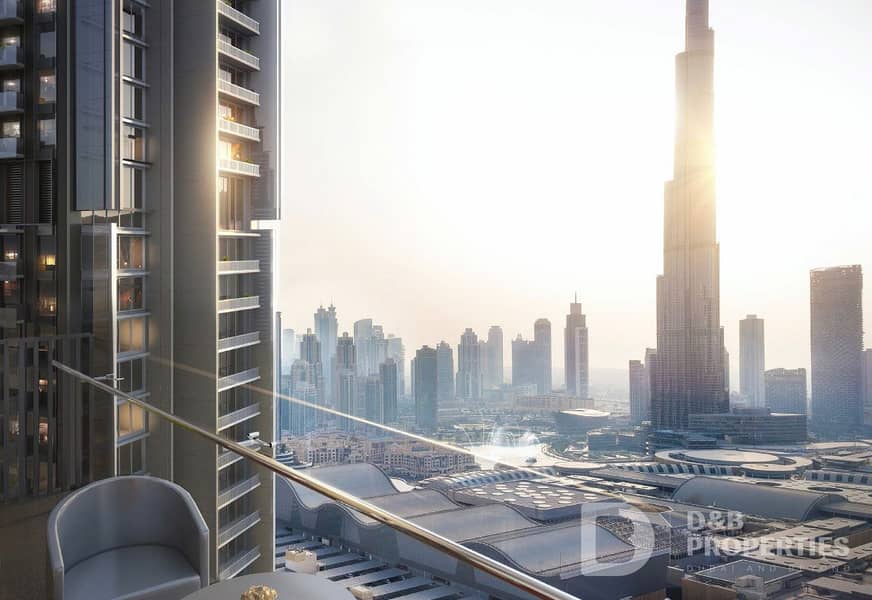 Full Burj Khalifa And Fountain View | High Floor