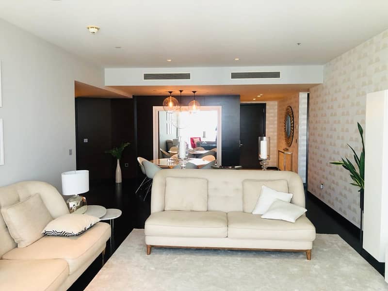 AMAZING FURNISHED 2BHK WITH STUDY ROOM AT BURJ KHALIFA AT HIGH FLOOR WITH FOUNTAIN VIEW 380K