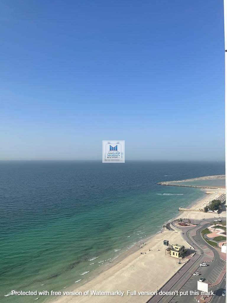 Full sea  view 2 BHK Available for Sale in Ajman Corniche residency