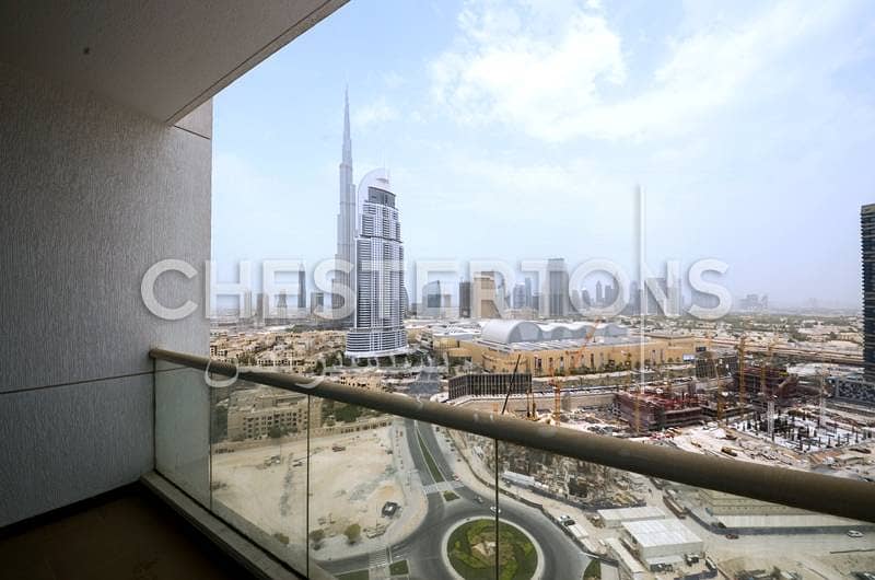 Stunning Studio with Burj Khalifa view