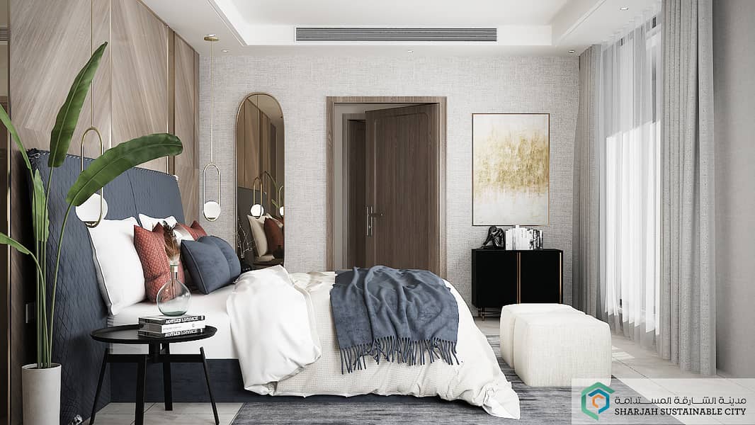 villa smart sharjah 4 bed + maid with installment
