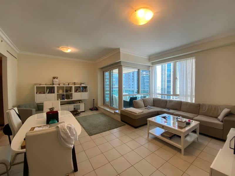 位于迪拜码头，迪拜滨海大厦（怡玛6号大厦），阿尔马斯大厦 2 卧室的公寓 175000 AED - 6709356