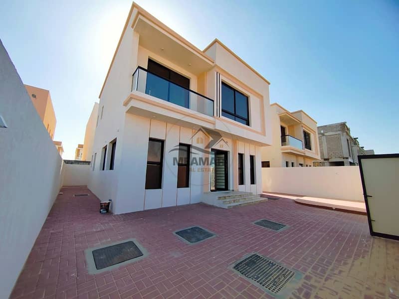 At a special price and without down payment, a large villa directly on Mohammed Bin Zayed Street