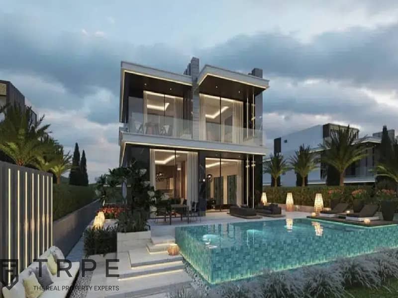 位于大马士革湖住宅，马耳他别墅 4 卧室的别墅 2000000 AED - 6902031