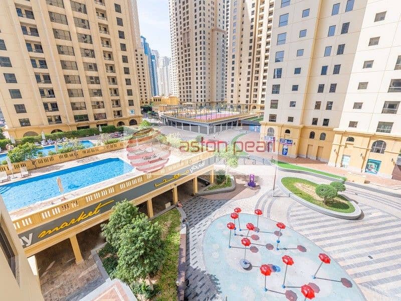 Partial Sea and Community View|Semi Furnished|1BHK