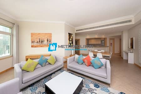3 Bedroom Flat for Rent in Palm Jumeirah, Dubai - Furnished with Luxury | Great Layout | Nice View