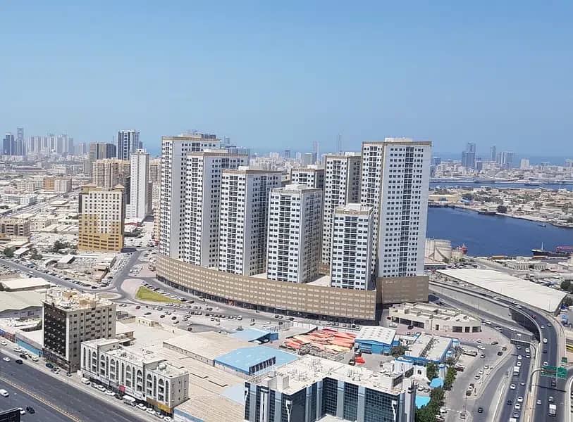 Greek view and open view 1 BHK with Parking Available for Sale in Ajman Pearl Tower