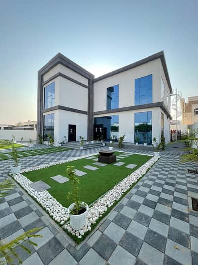 5 Bedroom Villa for Sale in Halwan Suburb, Sharjah - Super Deluxe Villa for sale in Helwan \ corner on two streets, the second piece of the main street