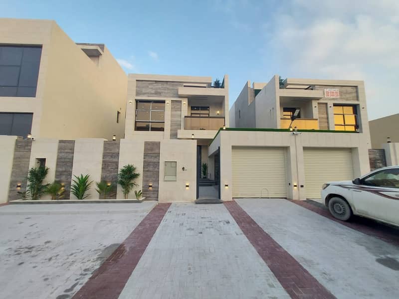 Negotiable price, villa for rent, first inhabitant, including air conditioners, first ground floor, internal roof, 5 master rooms, and three floors