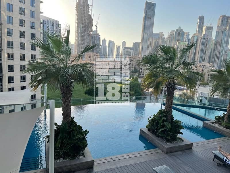 位于迪拜市中心，绝佳酒店式公寓 3 卧室的公寓 220000 AED - 6473676