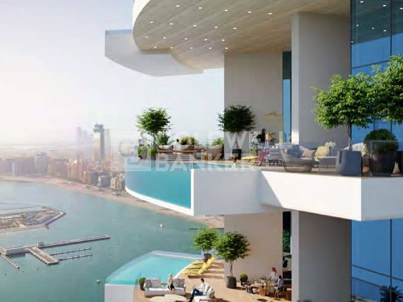 位于迪拜码头，卡瓦利大厦 2 卧室的公寓 4000000 AED - 6918998