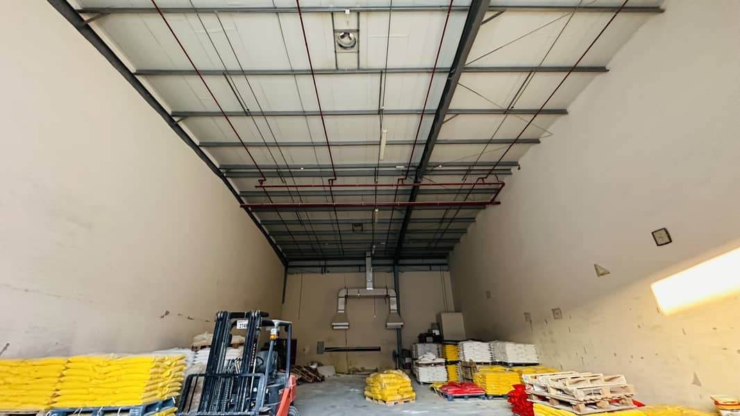 15 kw and 3300 Sqft warehouse for rent in industrial area 12