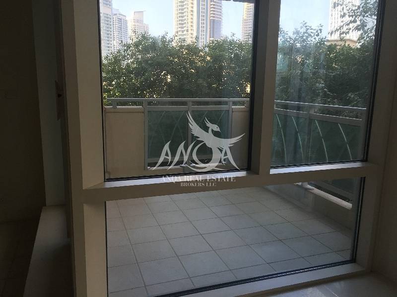 Well Maintained  Vacant 2 Bedrooms Apartment In Al Fairooz Tower @ Dubai Marina