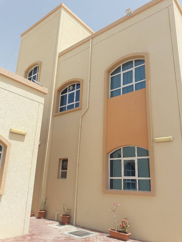 For Rent In Khalifa (B) City (2 b/r) (hall) Huge Space- Good Location- First Tenant-