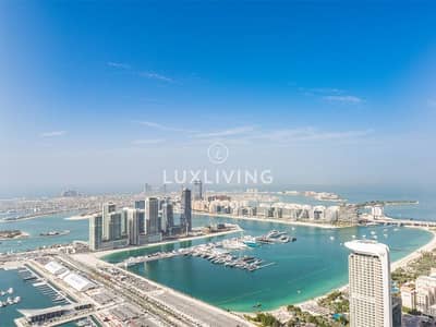4 Bedroom Penthouse for Rent in Dubai Marina, Dubai - Stunning View | High Floor Unit | Prime Location