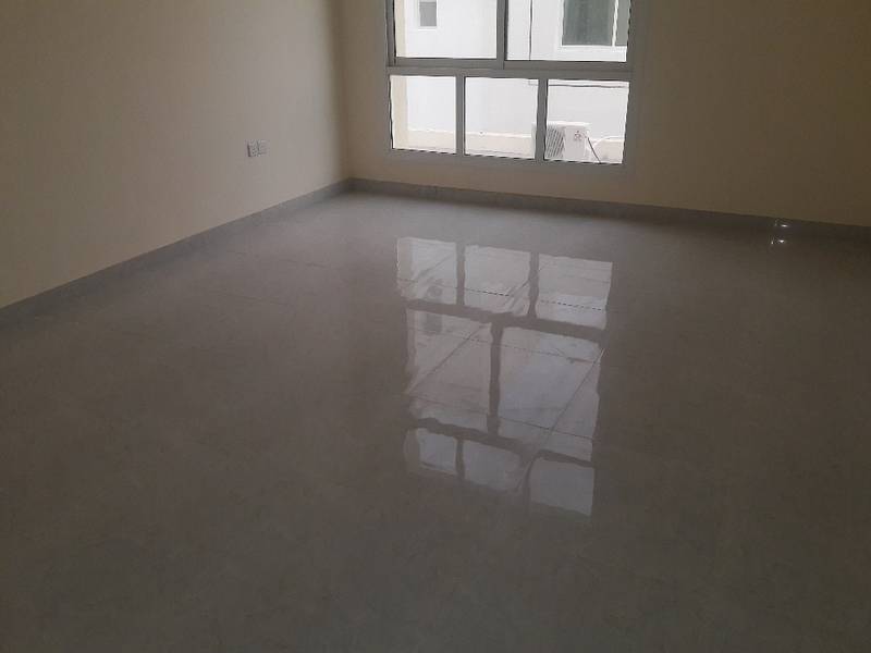 Spacious flat 2 bedroom hall-New Villa- for rent in khalifa city (B)price is (65000)