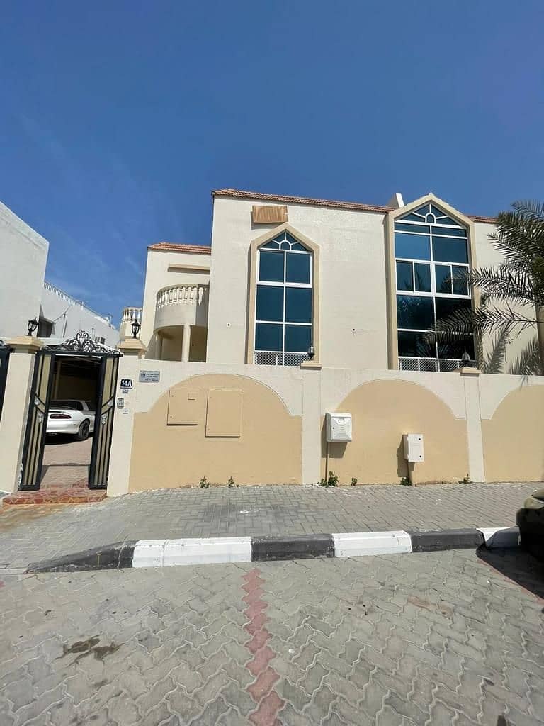 For rent a two-floors villa,  in Al-Fayhaa area, Sharjah  Prime location with garden view