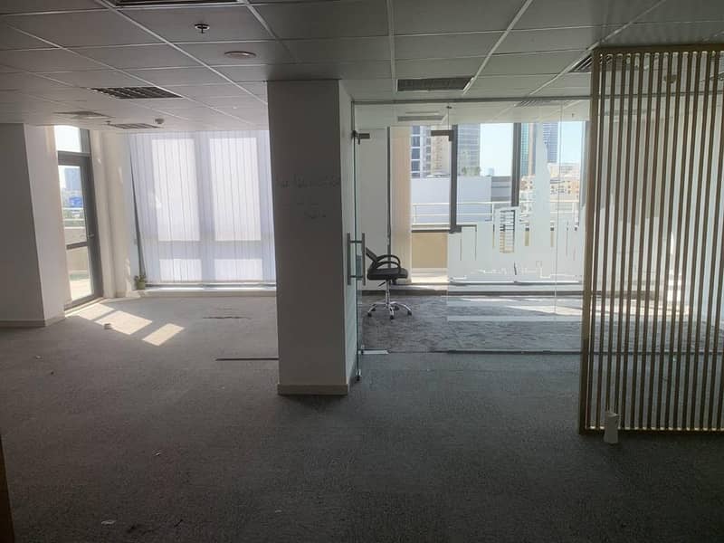 FITTED OFFICE FOR RENT | READY TO MOVE |LARGE FLOOR SPACE | STAFF PARKING