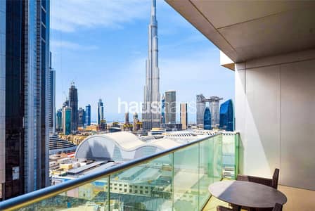 2 Bedroom Flat for Rent in Downtown Dubai, Dubai - Fully Furnished | Burj View | Ready To Move