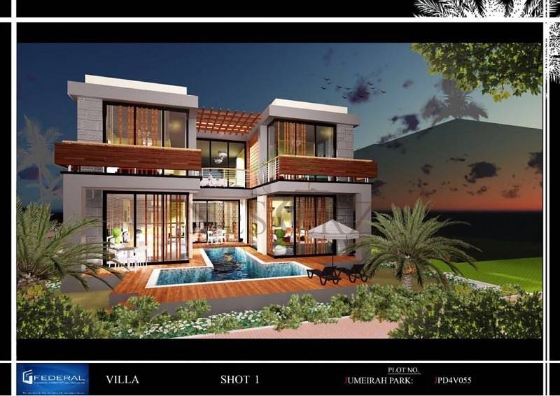 Luxurious 6 Bedroom Villa PLOT in Jumeirah Park